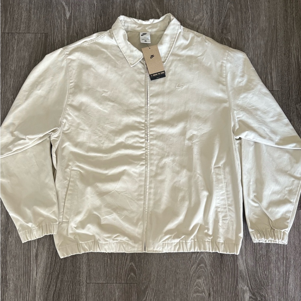 Nike Life Men's Woven Harrington Jacket Size LARGE